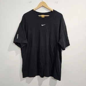 Nike X Drake Nocta Camiseta Negra Talla XL Calce Relajado Ropa de Calle Centro Swoosh - Imagen 1 de 10