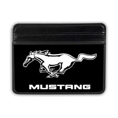 Weekend Wallet Ford Mustang Black/White Logo CENTERED (Importación USA) - Imagen 1 de 4