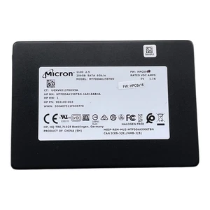 Micron 1100 256GB 2.5" SATA 6Gb/s Solid State Drive SSD MTFDDAK256TBN - Picture 1 of 3
