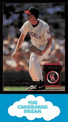 Russ Springer 1994 Donruss #325 California Angels Baseball Card - Image 1 of 2