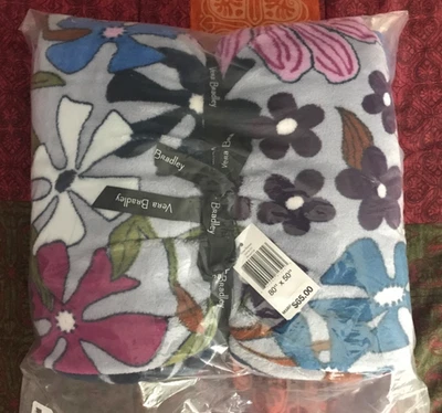 Vera Bradley Bengal Lily Throw Blanket 80" x 50" New with Tag - Image 1 of 3