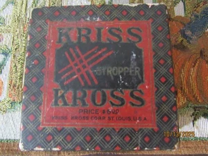VINTAGE KRISS KROSS STROPPER WITH BOX AND INSTRUCTION TURNS - Picture 1 of 5