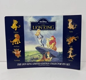 Walt Disney The Lion King Original Limited Edition Collector Pin Set. - Picture 1 of 2