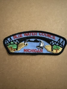 Parche trasero de sarga MICHIGAN BLUE WATER Council csp bsa ln - Imagen 1 de 6