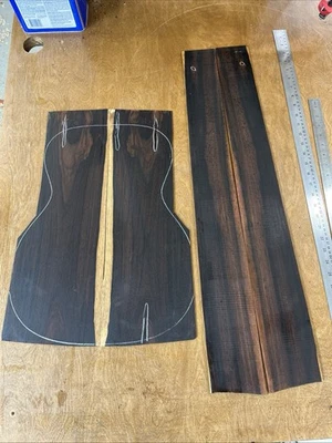Brazil Rosewood Back And Sides Guitar Tonewood Set For Small Guitar - Image 1 of 4