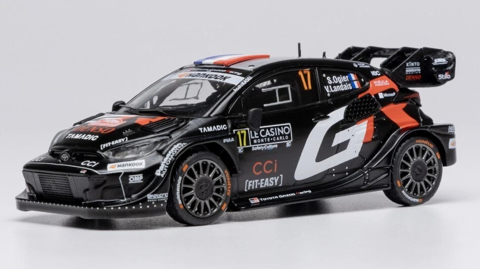 TOYOTA GR YARIS N.17 RALLY1 MONTE CARLO 2025 OGIER-LANDAIS 1:43 - Immagine 1 di 1