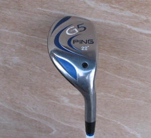 PING G5 4 HYBRID 22 LOFT REGULAR FLEX PROFORCE BLUE SHAFT GOLF CLUB RIGHT HANDED - Picture 1 of 9