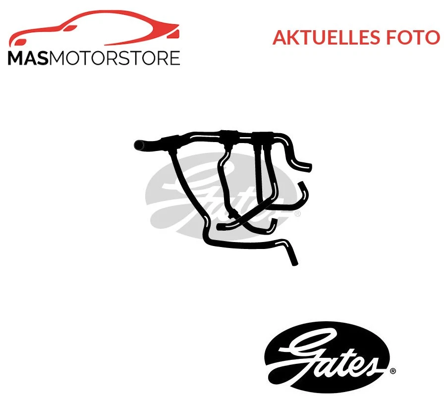 KÜHLUNG KÜHLERSCHLAUCH NIEDRIGER GATES 3943 A NEU OE QUALITÄT - Image 1 of 4