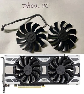 GPU 87 mm Kühlung Kühler Ersatzlüfter für EVGA GTX 1070 1070ti 1080 GAMING ACX Lüfter - Bild 1 von 4