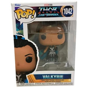 Funko Pop Thor Valkyrie #1042 Figura Bobblehead in vinile Thor Love & Thunder Marvel - Foto 1 di 6