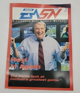 Vintage Video Game Magazine: Inside EASN Vol. 1 Heft 2 / John Madden Cover / CB - Bild 1 von 12