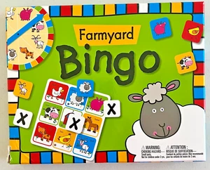 Farmyard Bingo Animal Game Make Believe Ideas 2011 Lara Ede - Imagen 1 de 11