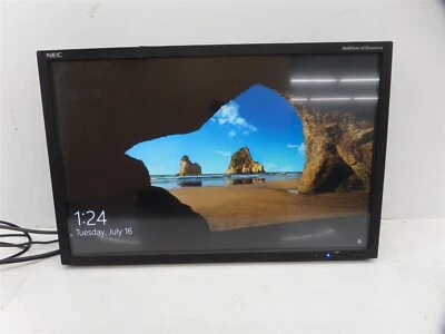 NEC MultiSync LCD2490WUXI 24in Widescreen LCD Monitor - Broken Casing  - Image 1 of 4