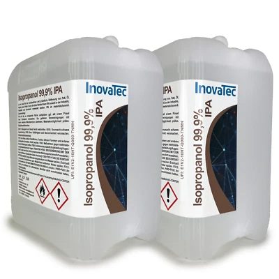 Isopropanol Isopropylalkohol IPA 20 Liter 99,9% Entfetter Reiniger 2-Propanol