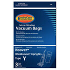 Hoover Type Y Vacuum Bags By Envirocare **Fits Hoover Wind Tunnel Upright Vacs