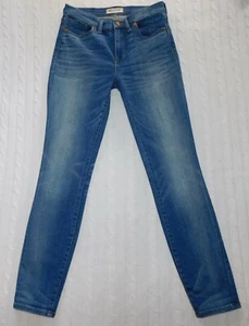 MADEWELL ― Size 27 ― HIGH RISER SKINNY Light Wash High Rise Jeans ― #BQ24 *EUC* - Picture 1 of 6