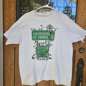 Xl Vtg Extraterrestrial Highway 375 Area 51 Little A’le’Inn UFO T-Shirt Men's Xl - Picture 1 of 6