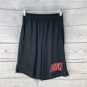 Nike Black Dry Legacy Training Shorts Youth Boys Athletic Work Out Size Large - Picture 1 of 12