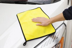 Quick Dry Car Wash Towel Microfiber Plush Cleaning Drying Towel 30x30cm - Picture 1 of 10