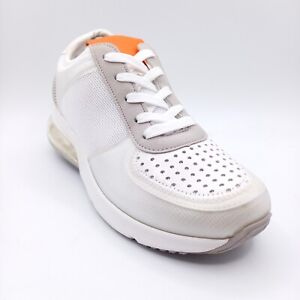 Baskets Tennis Chaussures Femme Sneakers - 37 38 39 40 41 - Blanche Gris Orange