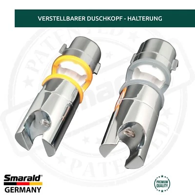 Handbrause Duschkopf Halterung Brausehalter Stangenhalter 18-24 mm verstellbar - Bild 1 von 4
