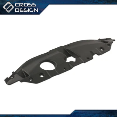 Front Radiator Support Cover Fit For 2013-2015 Honda Civic Sedan Plastic Black - Image 1 of 4