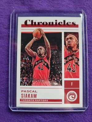 2022-23 Chronicles Basketball Pascal Siakam Red /149 Toronto Raptors Color Match - Image 1 of 2