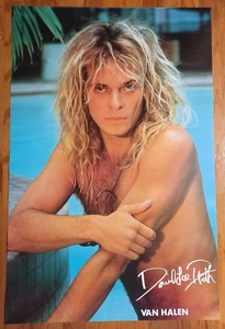 DAVID LEE ROTH poster 1983 Van Halen Productions 24 x 35 - Picture 1 of 6