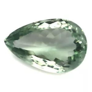 SHOLA Echt 21,45 Ct Natürlicher Grün Prasiolith (Grün Amethyst) aus Brasilien - Bild 1 von 2