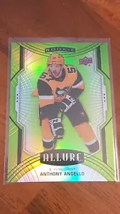 2020-21 Upper Deck Allure Green Quartz #101 Anthony Angello /99 RC SL@MDD - Picture 1 of 2