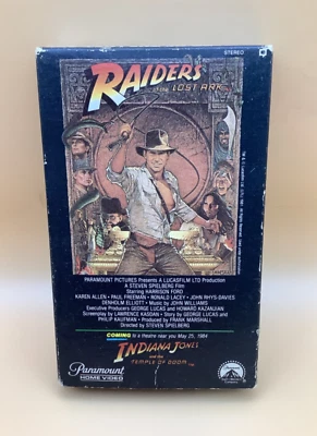RARE BETA Video Tape RAIDERS OF THE LOST ARK Small Box CIC Betamax - Image 1 of 4
