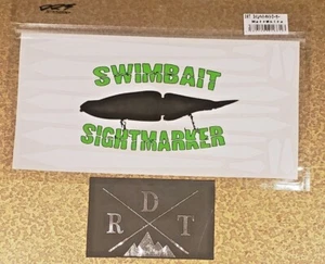 DRT Division Rebels Tackles SWIMBAIT SIGHTMARKER "MATT WHITE" FREE SHIPPING - Picture 1 of 3