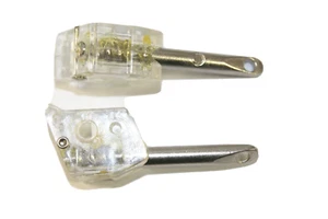 1" Mini Blind Replacement Tilt Mechanism Metal Wand/Cord Tilter 1/8" D Hole PAIR - Picture 1 of 8