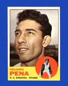 1963 Topps Set-Break #214 Orlando Pena NR-MINT *GMCARDS* - Picture 1 of 2