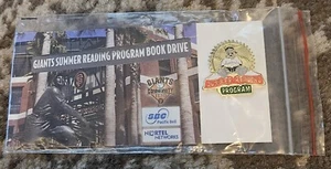 San Francisco Giants SGA Summer Reading Program Pin - Picture 1 of 1