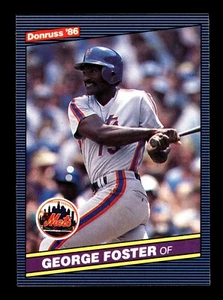 Donruss #116 1986 George Foster New York Mets - Imagen 1 de 2