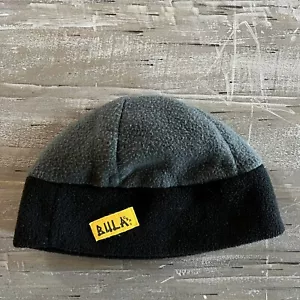 Bula Unisex Lana Merino Miscela Protezione Termica Beanie Nero/Grigio Etichetta Gialla US - Foto 1 di 5