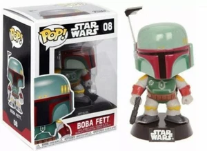 Funko Pop Boba Fett Bounty Hunter Star Wars Vinyl Figure With Protector - Picture 1 of 1