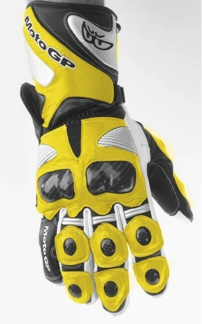 NEW MOTO GP NITROUS Gloves Yellow ,Size XL  in stock only - Image 1 of 1