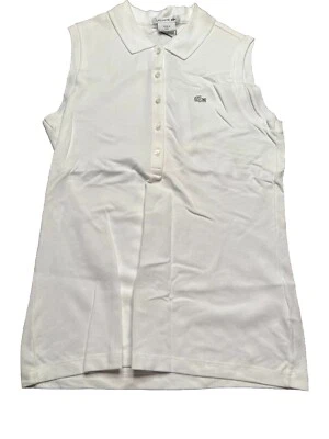 Women's Lacoste Collared Tank (size 8, Last One) - Image 1 of 4