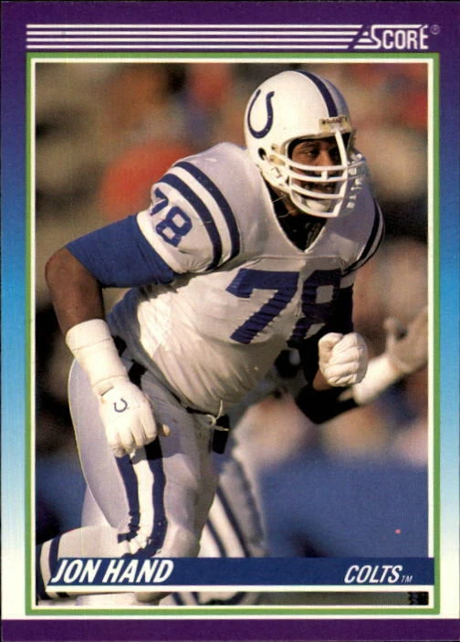 1990 Score Football "Main Set" Cards #441 to #660 Rookies and Veterans - Image 1 of 1