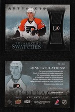 2010-11 Upper Deck Artifacts Treasured Swatches Blue /35 Claude Giroux #TS-CG