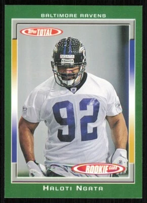 2006 Topps Total #530 Haloti Ngata RC - Image 1 of 2
