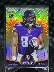 2013 Topps Chrome Cordarrelle Patterson *GOLD* RC Rookie 🔥🔥🔥 - Bild 1 von 2