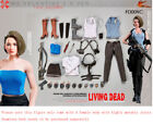 Hot Heart FD009C Zombie killer Living Dead Jill with 2 Heads 2 Suits 1/6 Figure