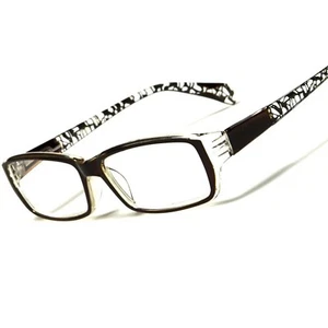 Two Tone Frames Modern Stylish Fashionable Rectangle Women 1.75 Reading Glasses - Picture 1 of 2
