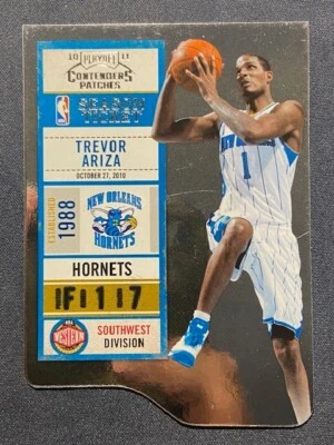 2010-11 Playoff Contenders Patches Die Cut - #45 Trevor Ariza /299 - Image 1 of 2