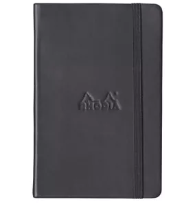 Rhodia Webnotebook Punktraster Papier in Schwarz - 3,5 x 5,5 - R118569 NEU - Bild 1 von 2