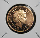 Royaume-Uni Grande-Bretagne 1 penny 1999. KM#986. Pièce d'un cent. Elizabeth LL Proof/BU