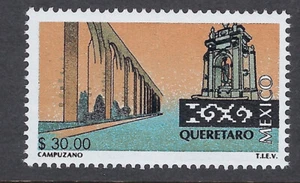 TOURISTIC ISSUE  $30.00  QUERETARO, BUILDINGS SC#2141D  Paper # 4  CV$ (T97-8)* - Picture 1 of 1